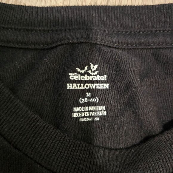 I Got Your Back Skeleton Halloween T-Shirt Medium Celebrate 100% Cotton Unisex - Picture 3 of 4